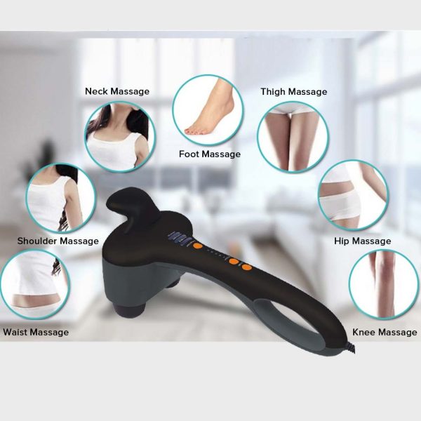 Deluxe Hand Held Infrared Percussion Massager with Soothing Heat – 2
