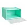 Sneaker Display Case Stackable Shoe Storage Box Magnetic Breathable 1PC