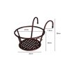 Flower Holder Plant Stand Hanging Pot Basket Plant Garden Wall Storage