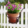 Flower Holder Plant Stand Hanging Pot Basket Plant Garden Wall Storage