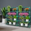 Plant Shelve Garden Greenhouse Steel Storage Shelving Frame Stand Rack – 5 Tier