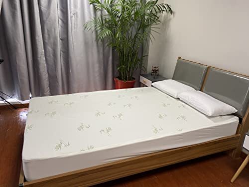 Bamboo Jacquard Mattress Protector Queen