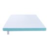 Dual Layer Mattress Topper 3 inch with Gel Infused (Twin)