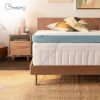 Dual Layer Mattress Topper 3 inch with Gel Infused (Twin)