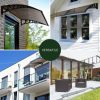 NOVEDEN Window Door Awning Canopy Outdoor UV Patio Rain Cover Tawny 1M X 3M Type 3 NE-AG-107-SU