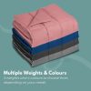 Polyester Queen Size Weighted Blanket 9kg (Dark Grey)