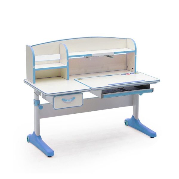 120cm Height Adjustable Children Kids Ergonomic Study Desk AU – Blue