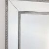 Beaded Framed Mirror – Free Standing 50cm x 170cm – Silver