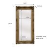 LUX French Provincial Ornate Mirror – Antique Champagne