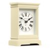 Newgate Time Lord Mantel Clock – Linen White