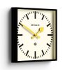 Newgate NFive Wall Clock Black Hands – Yellow