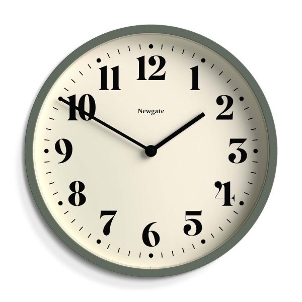 Newgate NFour Wall Clock Matte – Green