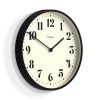 Newgate NTwo Wall Clock Matte Black