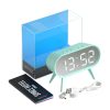 Newgate Space Hotel Cyborg Led Alarm Clock – Blue