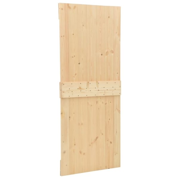 Door Solid Pine Wood – 80×210 cm