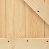 Door Solid Pine Wood – 80×210 cm