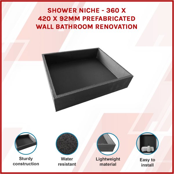 Shower Niche – Prefabricated Wall Bathroom Renovation