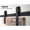Sliding Barn Door Hardware Track Set Roller Kit Slide Office Bedroom – 4 M