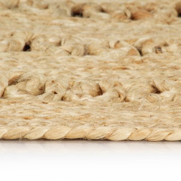 Handmade Rug Braided Jute – 150 cm