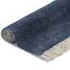 Kilim Rug Cotton – 200×290 cm, Blue
