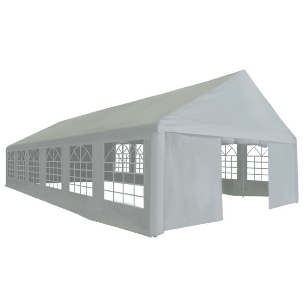 Party Tent PE Grey – 6×12 m