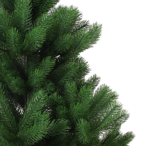 Nordmann Fir Artificial Christmas Tree with LEDs Green – 210×150 cm