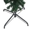 Upside-down Artificial Christmas Tree with LEDs Green – 150×80 cm