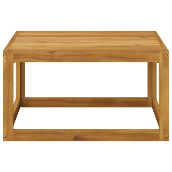 Coffee Table 68x68x29 cm Solid Acacia Wood