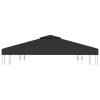 Waterproof Gazebo Cover Canopy 310 g / m – 3×3 m, Black