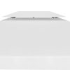 Waterproof Gazebo Cover Canopy 310 g / m – 3×3 m, White