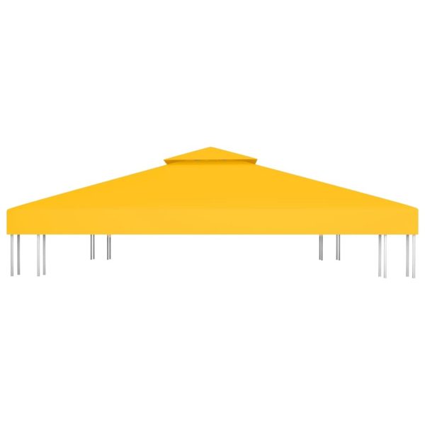 Waterproof Gazebo Cover Canopy 310 g / m – 4×3 m, Yellow