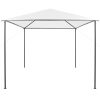 Gazebo Pavilion Tent Canopy Steel – 3×3 m, White