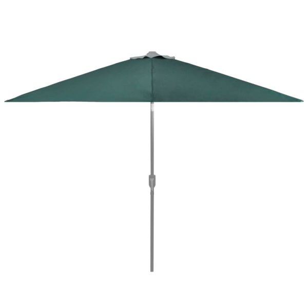 Replacement Fabric for Outdoor Parasol 300 cm – Green