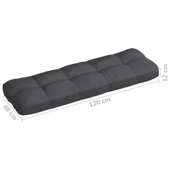 Pallet Sofa Cushions 3 pcs – Anthracite