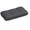 Pallet Sofa Cushions 5 pcs – Anthracite