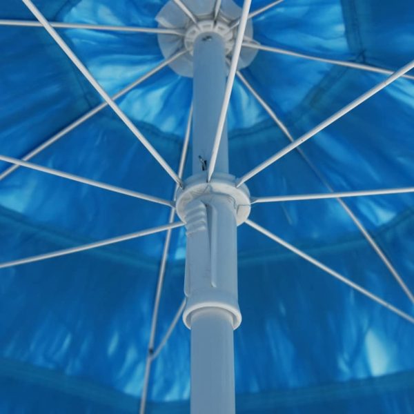 Hawaii Beach Umbrella – 240 cm, Blue
