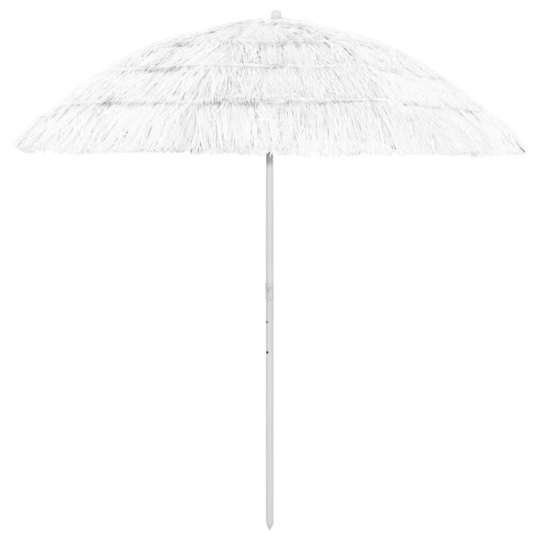 Hawaii Beach Umbrella – 240 cm, White
