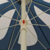 Outdoor Parasol with Steel Pole 180 cm – Blue