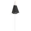 Outdoor Parasol with Steel Pole 180 cm – Anthracite