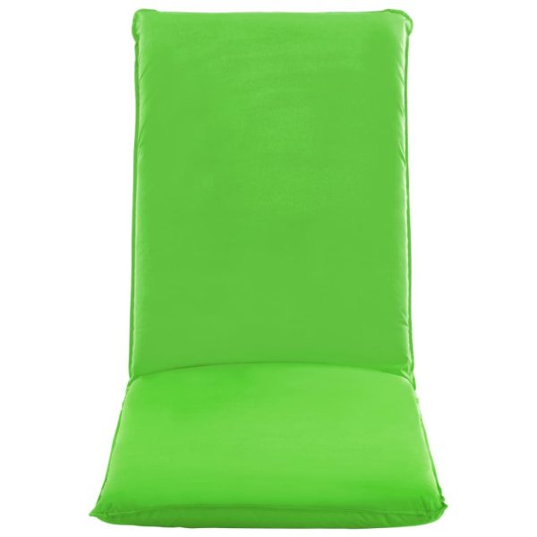 Foldable Sunlounger Oxford Fabric – Green