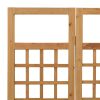 Rossington Room Divider/Trellis Solid Fir Wood – Brown, 242.5×180 cm