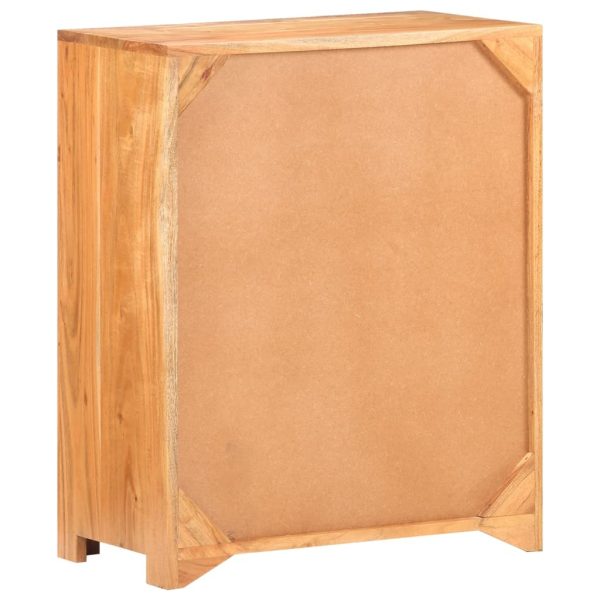 Sideboard 59x33x75 cm – Solid Acacia Wood
