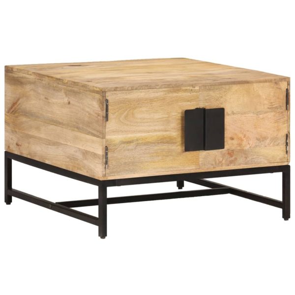 Coffee Table 67x67x45 cm – Solid Mango Wood