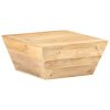 Coffee Table V-shape 66x66x30 cm – Solid Mango Wood