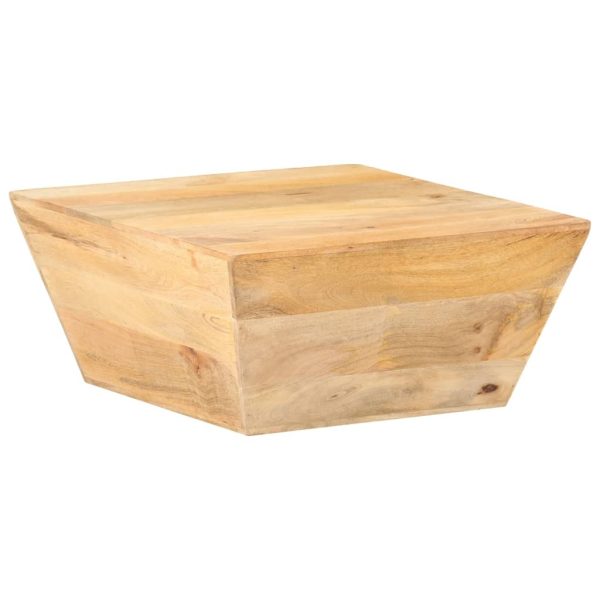 Coffee Table V-shape 66x66x30 cm – Solid Mango Wood