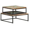 Nesting Coffee Tables 2 pcs – Solid Reclaimed Wood