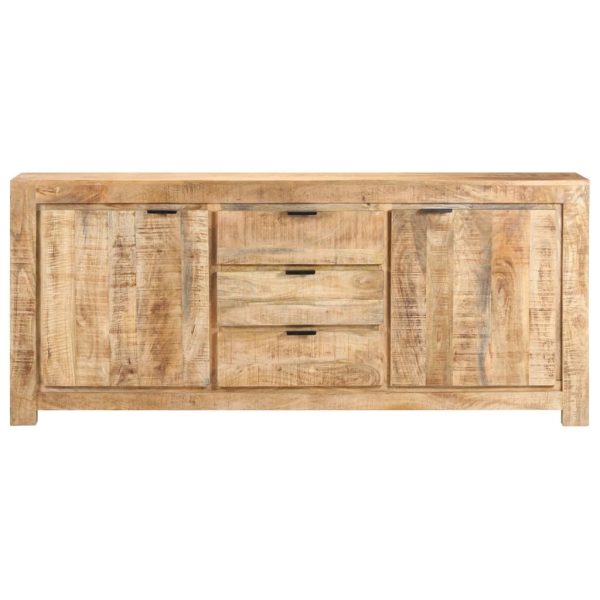 Sideboard 175x40x75 cm Rough Mango Wood