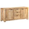 Sideboard 175x40x75 cm Rough Mango Wood