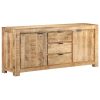 Sideboard 175x40x75 cm Rough Mango Wood