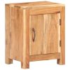 Hove Bedside Cabinet 40x30x50 cm Solid Acacia Wood